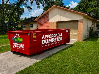 10 Yard Dumpster - Affordable Dumpster Orlando